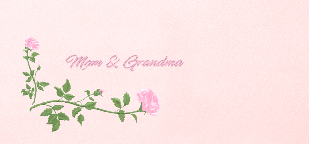 PK PK Corner Rose (Mother and Grandmother) PROOF